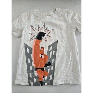 Disney Mr Incredible Shirt Size 6 Jumping Beans 100% Cotton Tagless